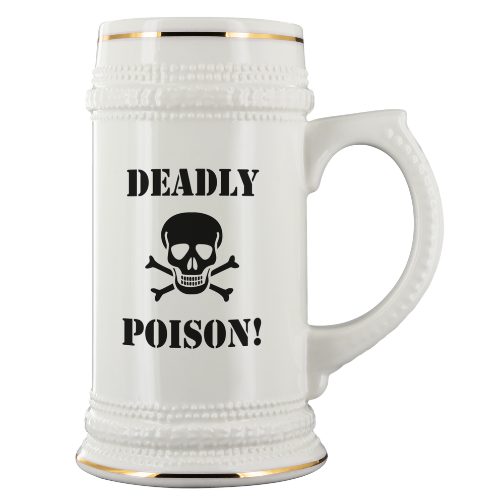 Deadly Poison Beer Stein