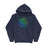 Semper Veritas Hooded Sweatshirt (Green/Blue)