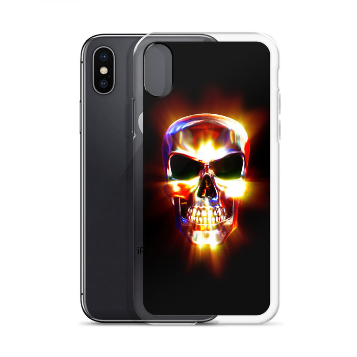 Glowing Skull iPhone Case