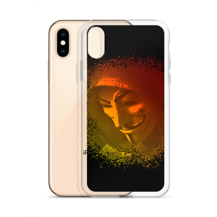 Hacker iPhone Case (Red/Yellow)