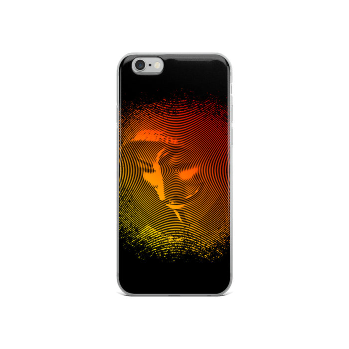 Hacker iPhone Case (Red/Yellow)