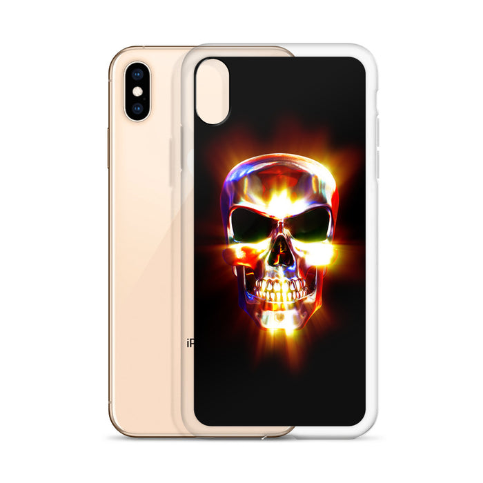 Glowing Skull iPhone Case