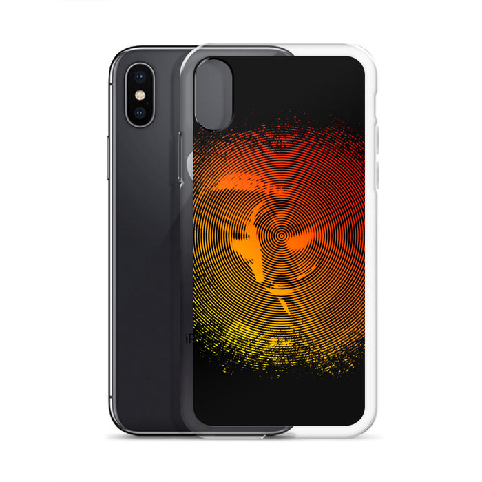 Hacker iPhone Case (Red/Yellow)