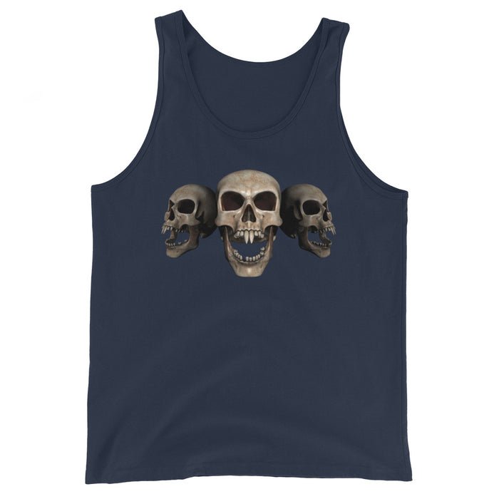 Vampire Skull Tank Top