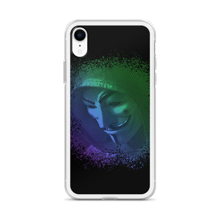 Hacker iPhone Case (Green/Blue)