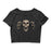 Vampire Skull Women’s Crop