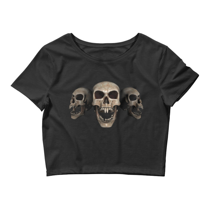 Vampire Skull Women’s Crop