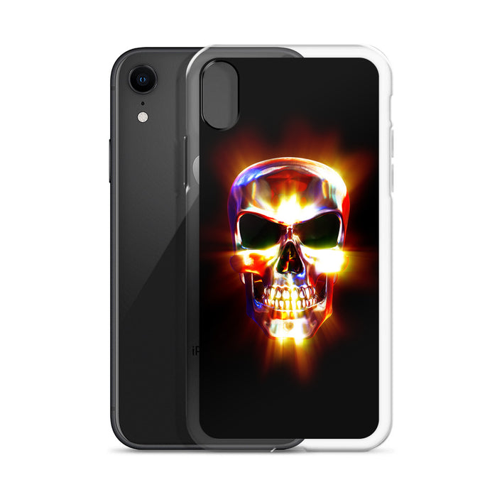 Glowing Skull iPhone Case