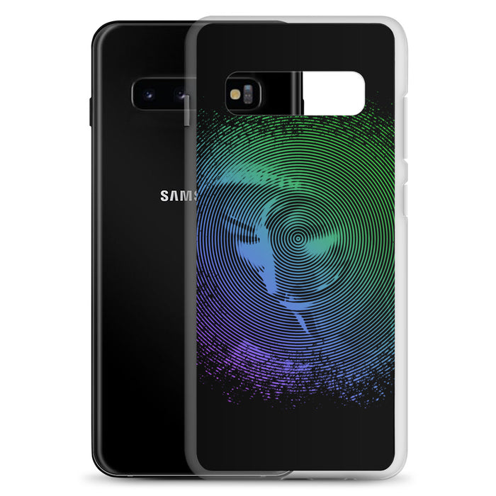 Hacker Samsung Case (Green/Blue)