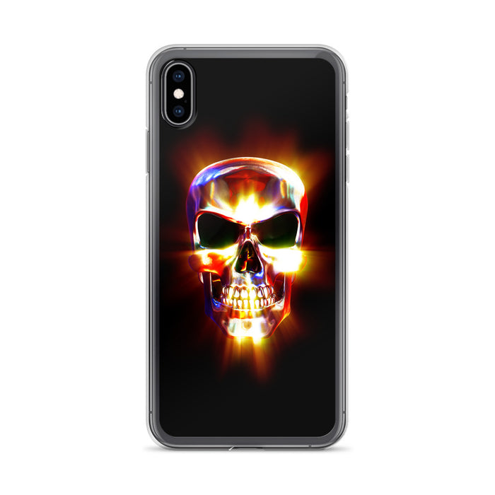 Glowing Skull iPhone Case