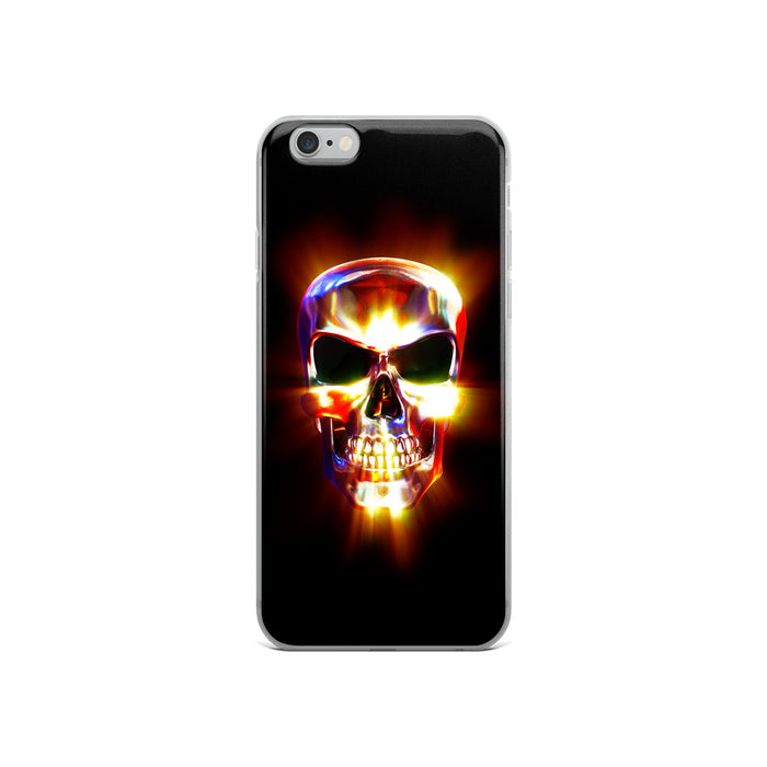 Glowing Skull iPhone Case