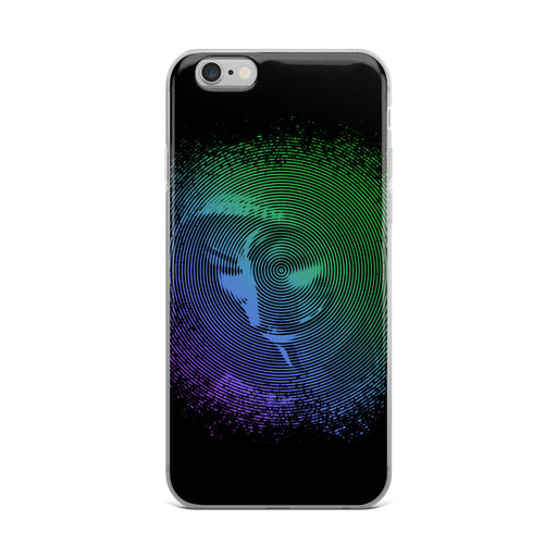 Hacker iPhone Case (Green/Blue)