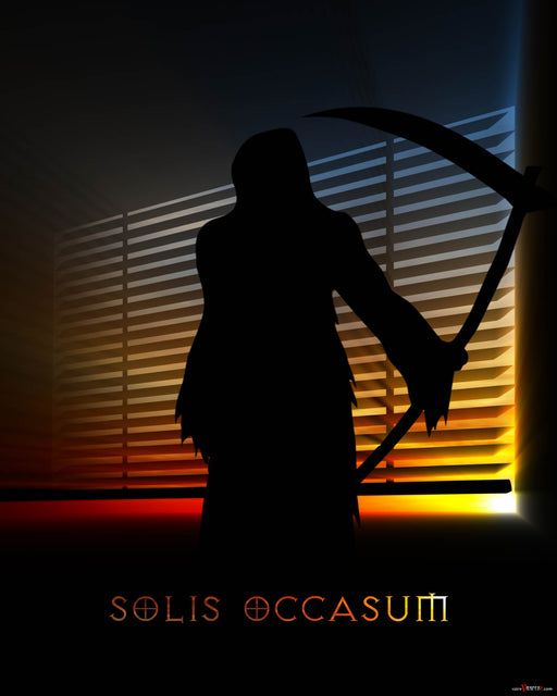 Reaper Sunset Poster