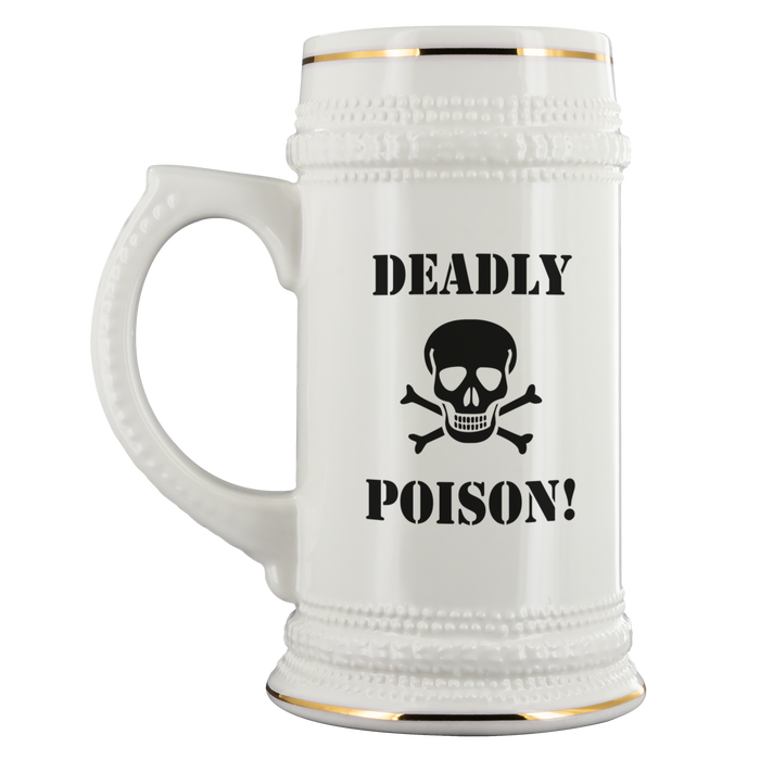 Deadly Poison Beer Stein