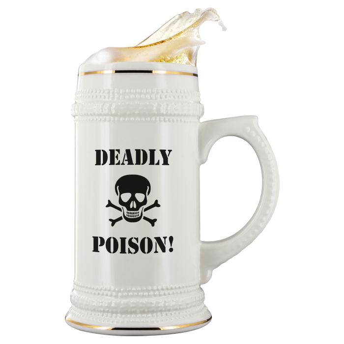 Deadly Poison Beer Stein