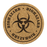 Biohazard Cork Coasters